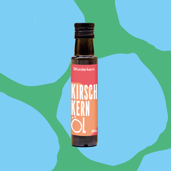 Kirsch-Kern-Öl aus geretteten Kirschkernen von Wunderkern