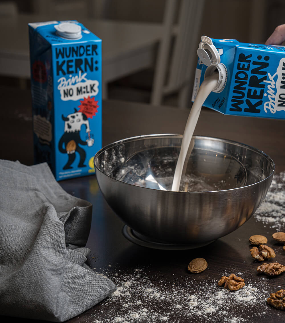 Wunderkern No Milk Milch-Alternative aus Marillen-Kernen zum Backen und Kochen